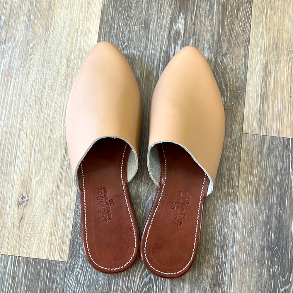 Slip on, slip off mule, brand new without tags. Never worn.